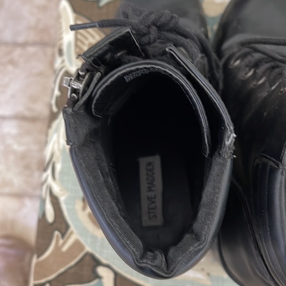 Steve Madden combat boots - Picture 10 of 14